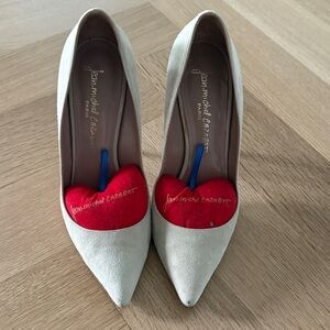 Jean-Michel Cazabat Cream Women's Heels